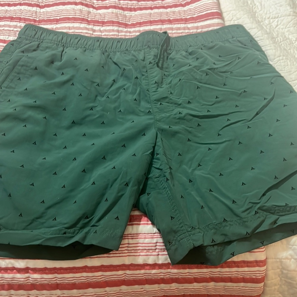 The North Face swim trunks.  XL